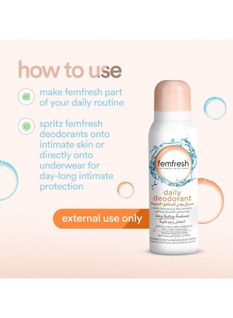 femfresh Daily Deodorant Spray - 125 ml - Image 3